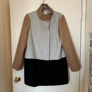 J. Crew Women’s Wool Zip Up Coat